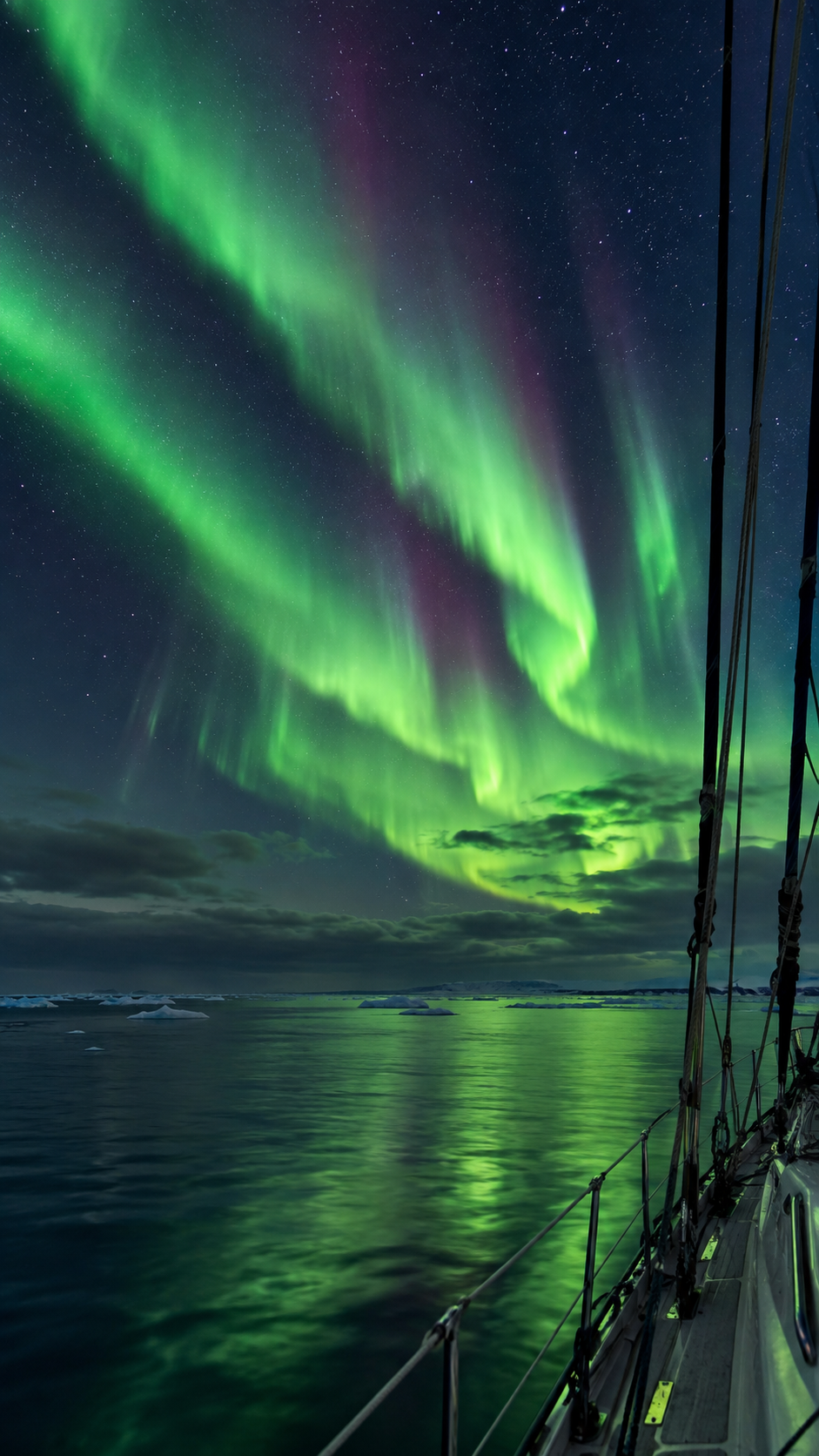 auroraboreal arctic sesa navegacion